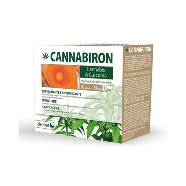 Cannabiron 30 Cápsulas + 30 Compimidos