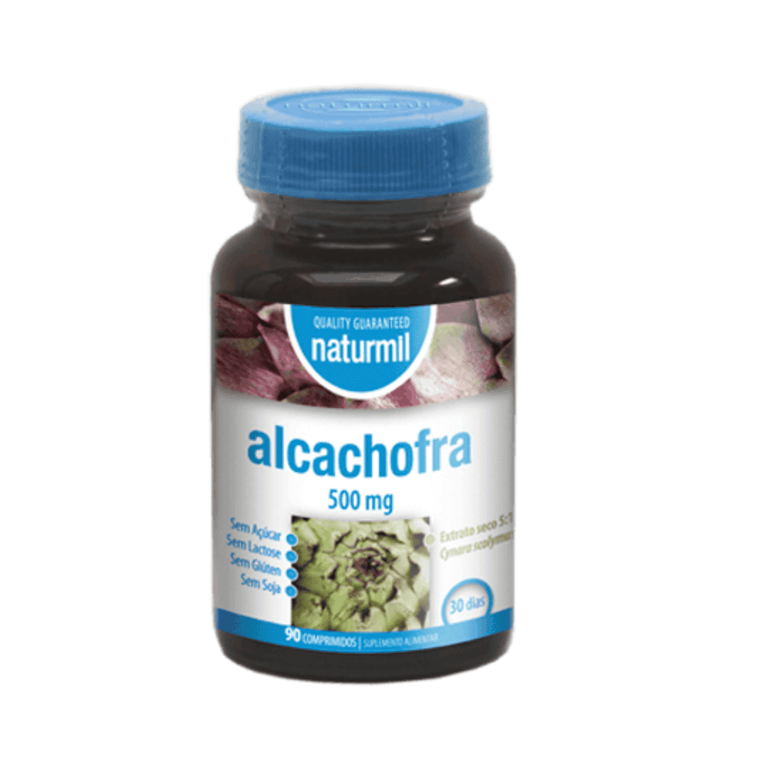 Naturmil Alcachofra 500mg 90 Comprimidos