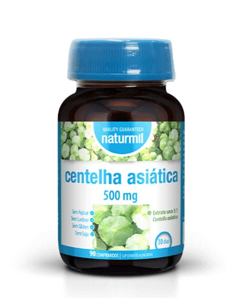 Centelha Asiática 500mg - 90 Comprimidos - Naturmil
