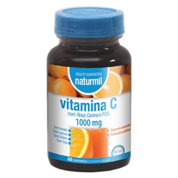 Naturmil Vitamina C 1000mg 60 Comprimidos