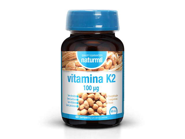 Naturmil Vitamina K2 100mcg 60 Comprimidos