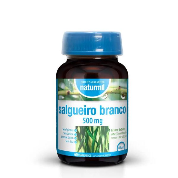 Naturmil Salgueiro Branco 500mg 60 Comprimidos