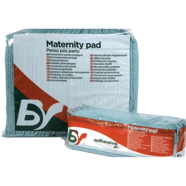 Bastos Viegas Pensos Pós-Parto Não Esterilizados 30x10cm 10 Unidades
