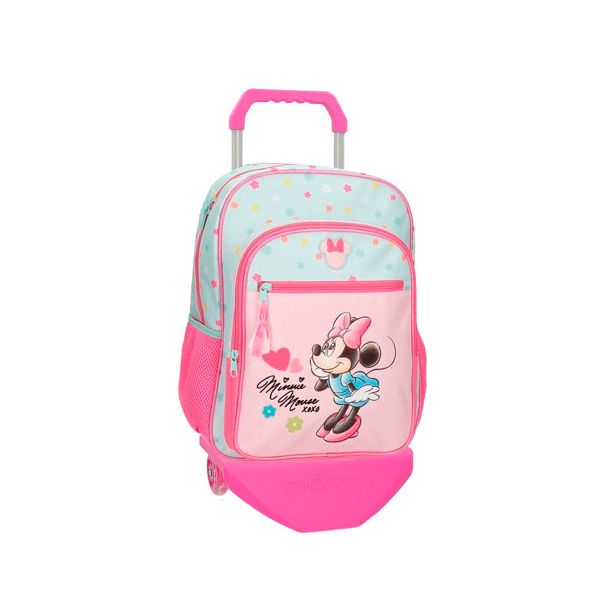Mochila Escolar com Trolley 40 cm Imagine Minnie
