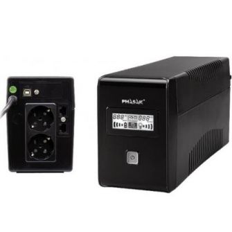 Phasak PH9485 - 850VA LCD USB+RJ