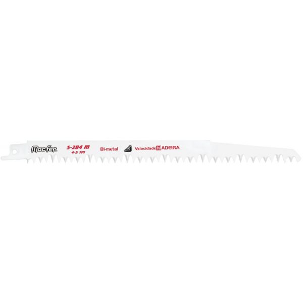 Macfer Lâmina Sabre Bimetal S-204M 240mm (5pçs)