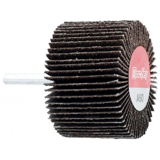 Roda lamelas lixa MacFer SFW 50x30x6mm A60 refª 165.0064 MACFER