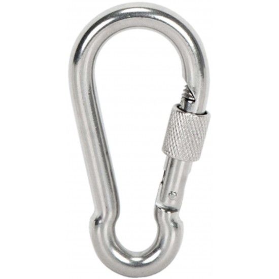 Mosquetão bombeiro com parafuso inox AISI316 MS0604 11x120mm refª 035.0189 MACFER