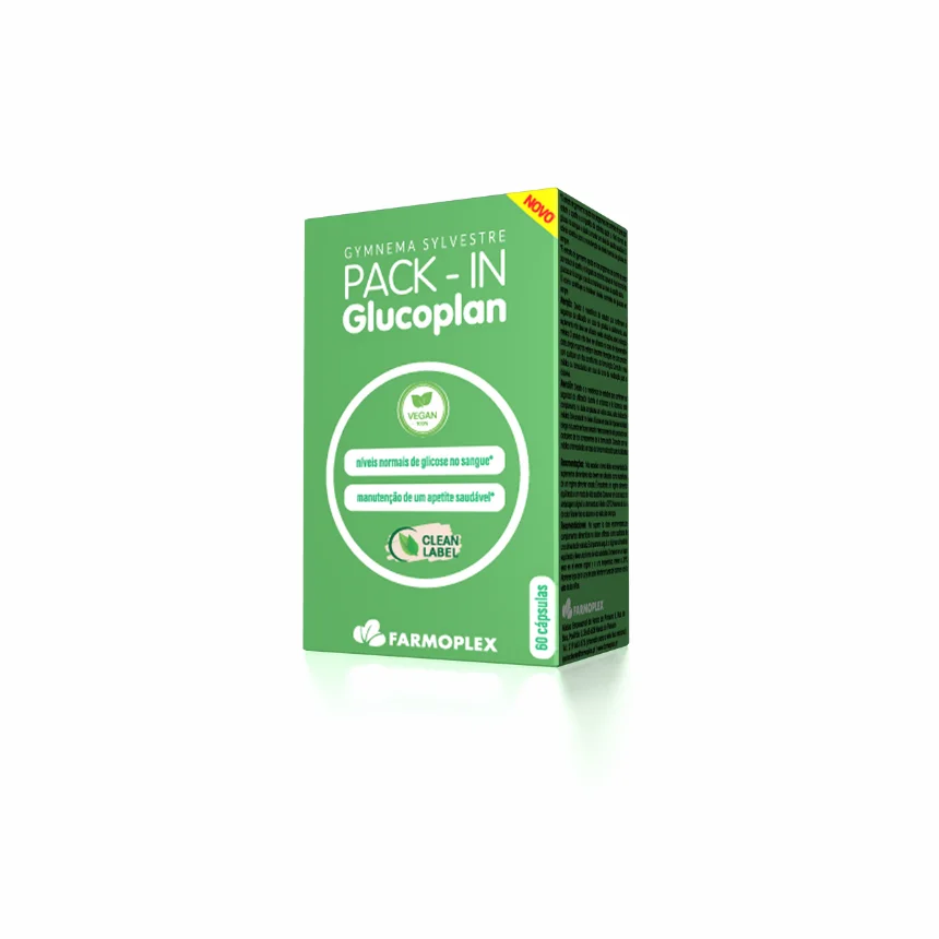 Gymnema Sylvestre Pack-In Glucoplan | 60 Cápsulas – Farmoplex