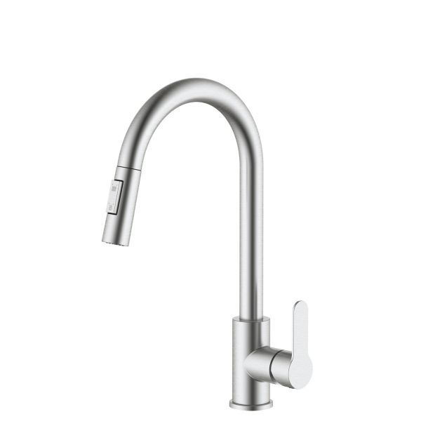 Aidia Monocomando Cozinha Drop Inox Escovado