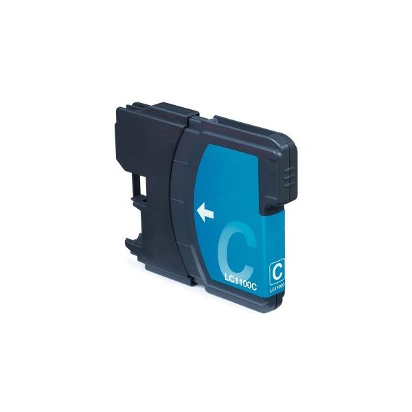 Tinteiro Brother LC1100C Azul Compatível