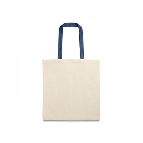 Saco de Compras Algodão Alças Azuis 6701818