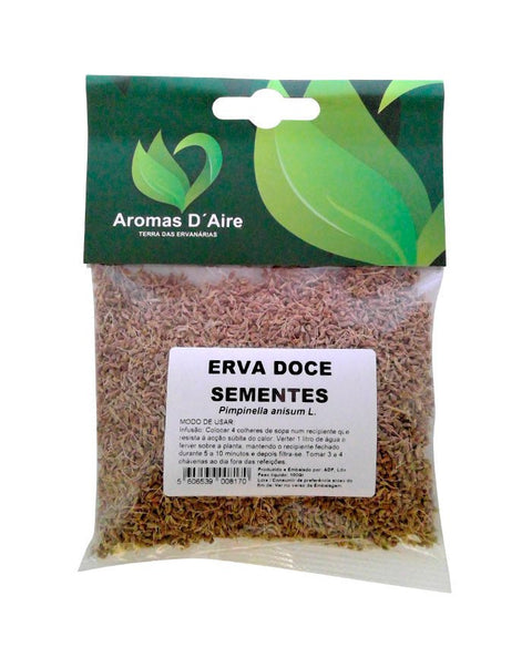Erva Doce Sementes - 50 grs - Aromas D'aire