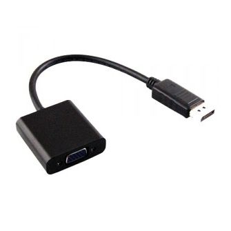 Cabo DisplayPort - VGA Preto 0.20 M