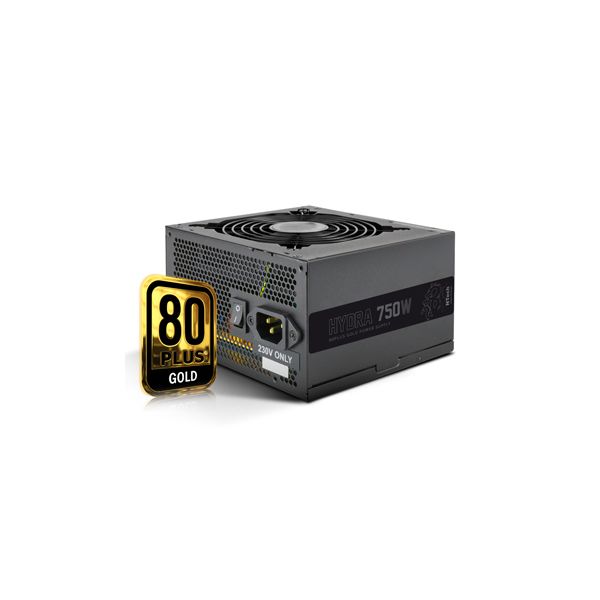 Ntech Fonte Alimentacao 80 Plus Gold Hydra RX750 750W 62A/12V Single Rail