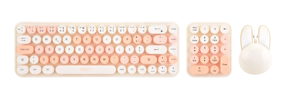 TECLADO + RATO + TEC NUM Mkplus WIR STYLEWRITER WILDE
