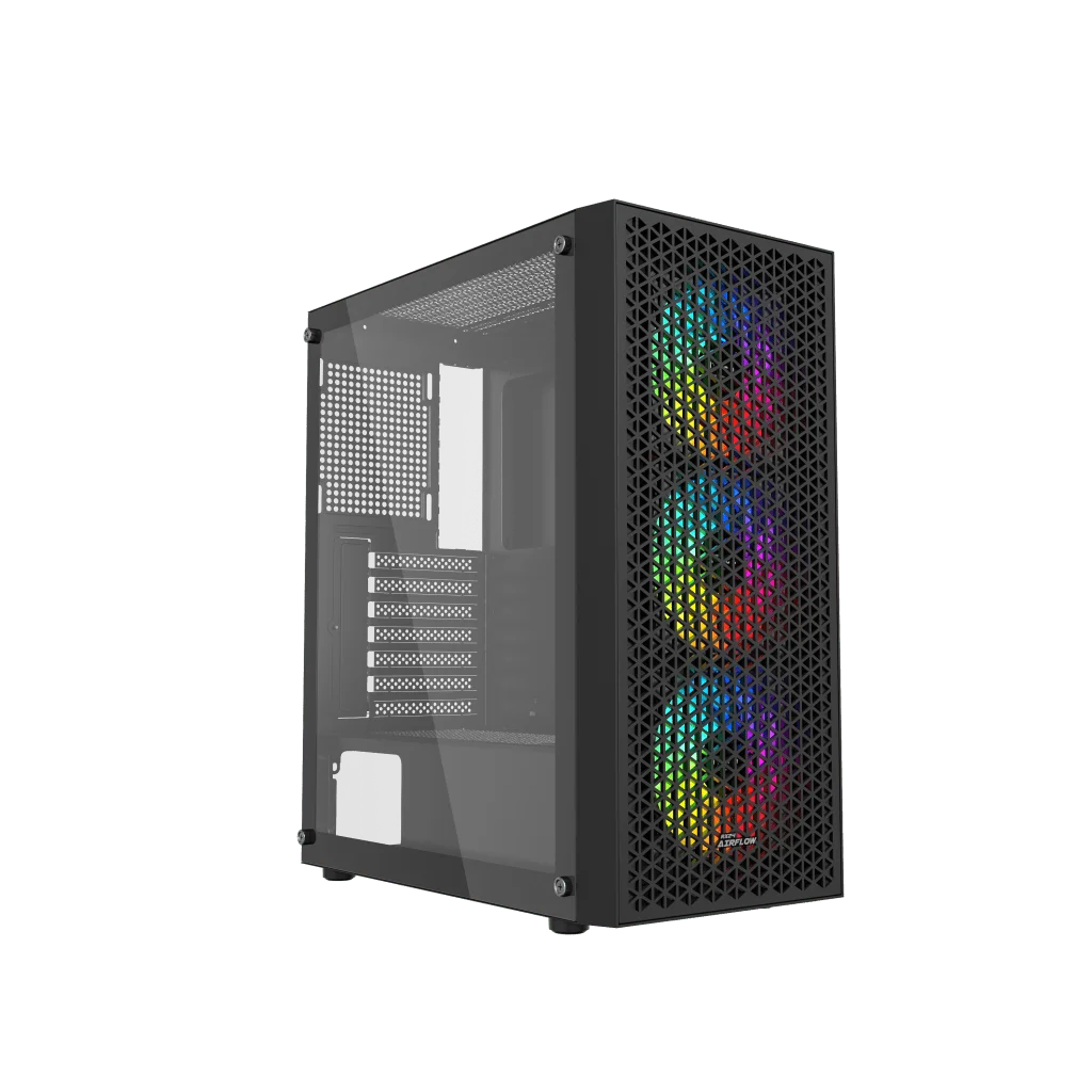 CAIXA ATX SLAYER RX24 AIRFLOW ARGB X3 FANS