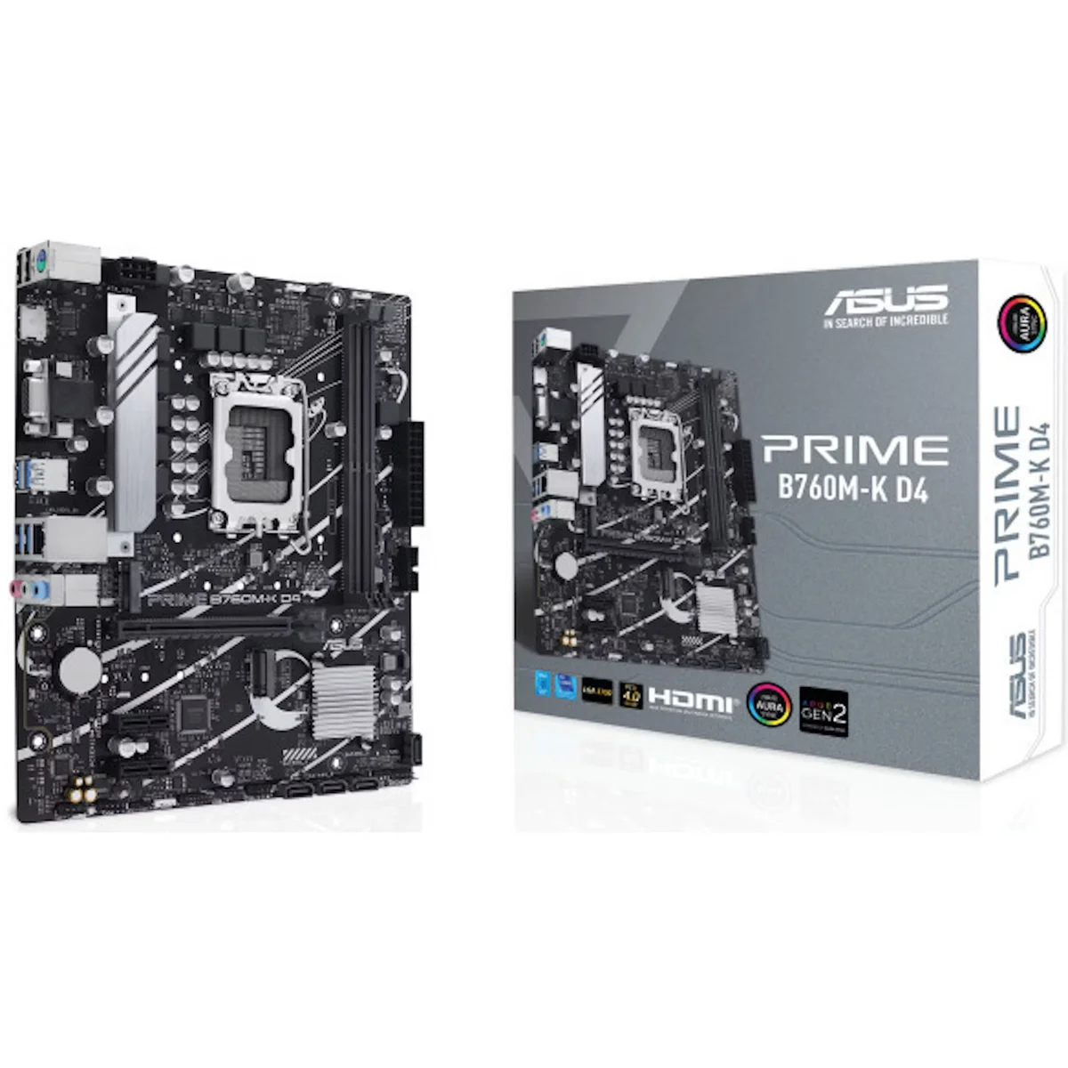 Motherboard Micro-ATX Asus Prime B760M-K D4