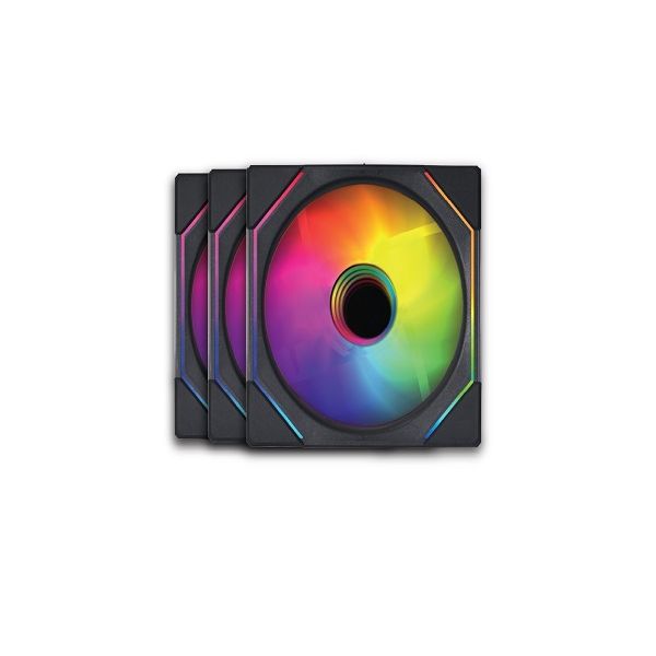 NTech Kit Ventoinhas Slayer 3x120mm Arbg Infinity