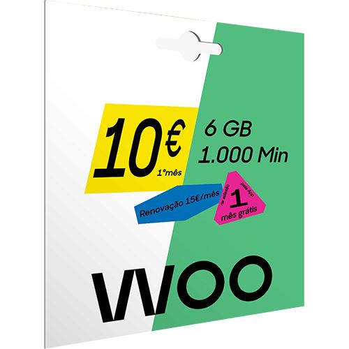 Pack Cartão WOO 10€