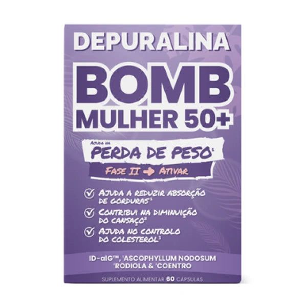 Depuralina Bomb Mulher 50+ 60 Cápsulas