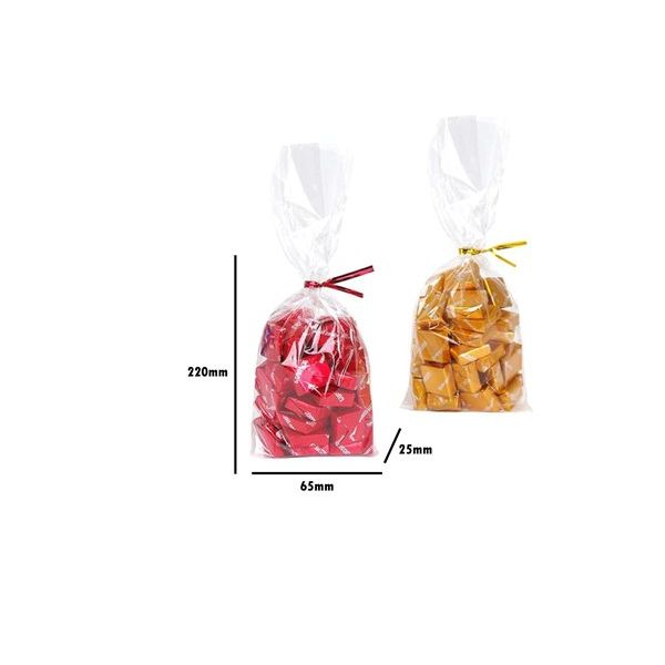 Saco de Celofane PP 250grs 100 Un.