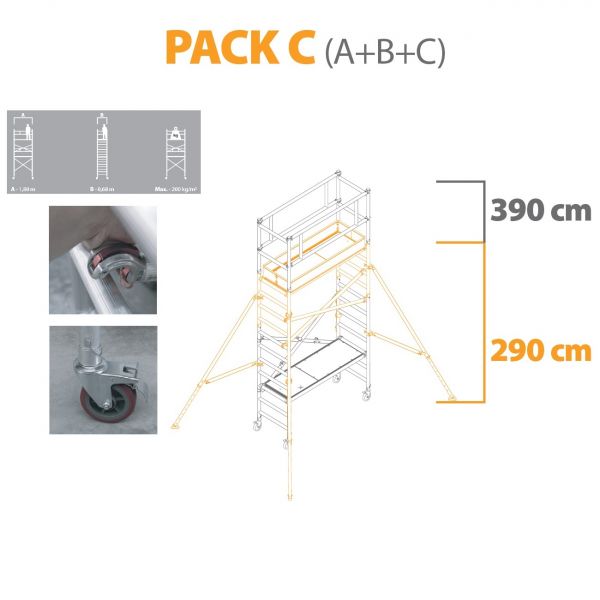 Teicocil Andaime Master Pack - MASTER_PACK-ABC