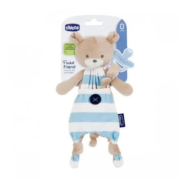 Chicco Doudou Pocket Friend 0M+ Menino