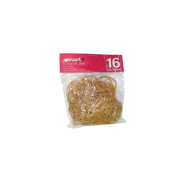 SmartD Elásticos nº 16 1.5x70 mm 25g Pack 2 Un.
