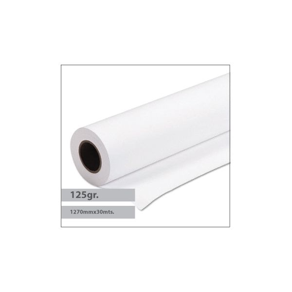 Sihl Rolo Papel Plotter Revestido 1270mmx30m 125g - 1821152