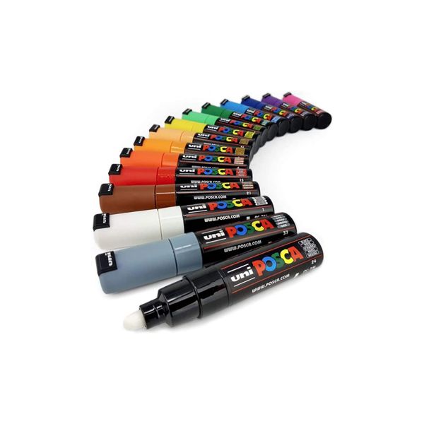 Uniball Posca Marcador PC-7M 4,5mm Sortido 15un. - 1293297
