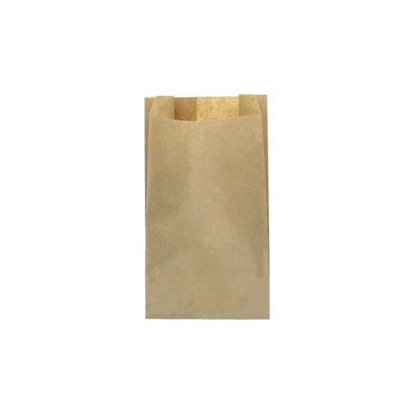 Saco Papel Pão 24x7x42cm Castanho 1000un - 6701175