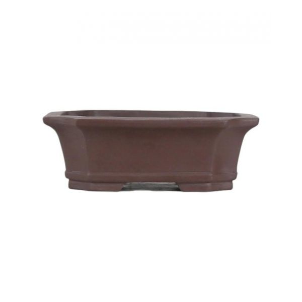 Luso Bonsai Vaso de Bonsai Rectangular 17,5*13*6 cm Sem Esmalte - Yixing - 06119