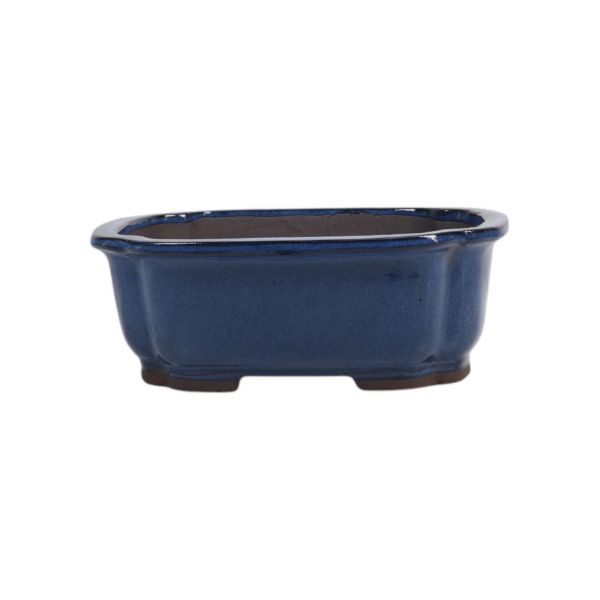 Luso Bonsai Vaso de Bonsai Oval 29*25*10 cm Azul - Yixing - 06595