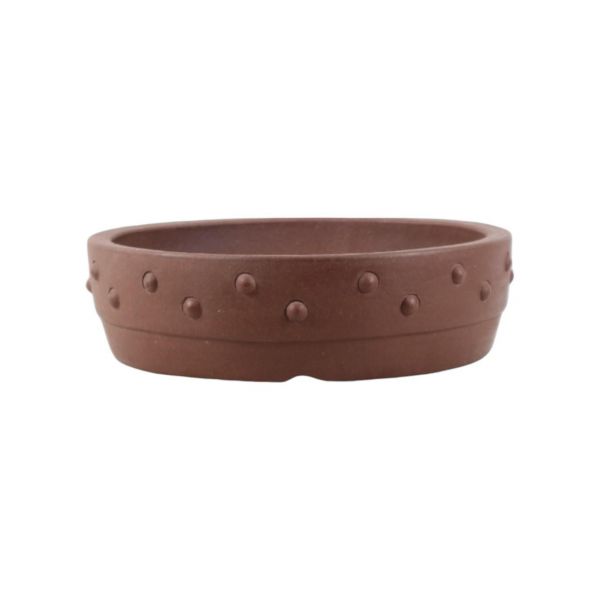 Luso Bonsai Vaso de Bonsai Redondo 42*10,5 cm Sem Esmalte - Yixing - 06730