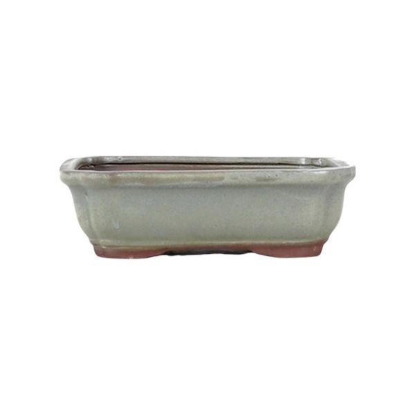 Luso Bonsai Vaso de Bonsai Rectangular 20*16*6,5 cm Cinza - Yixing - 83307