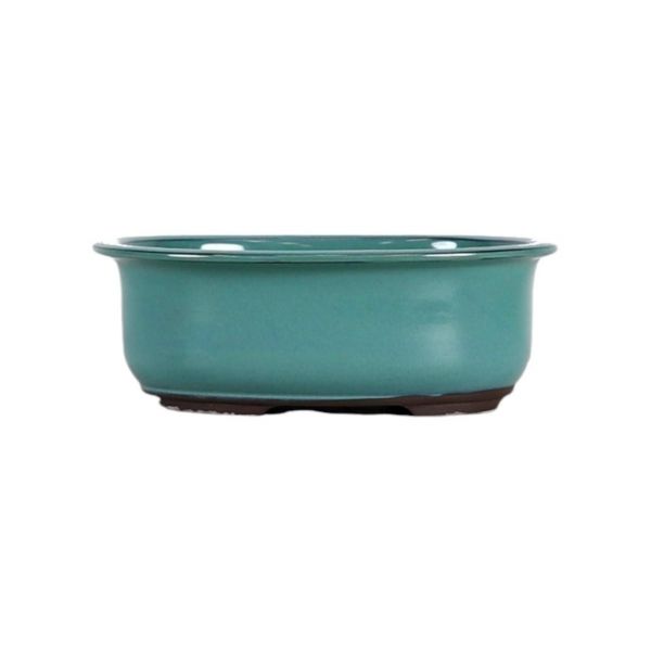 Luso Bonsai Vaso de Bonsai Oval 27*22*8 cm Verde - Japão - 85514