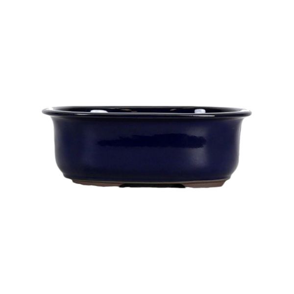 Luso Bonsai Vaso de Bonsai Oval 30*25*8 cm Azul - Japão - 85522