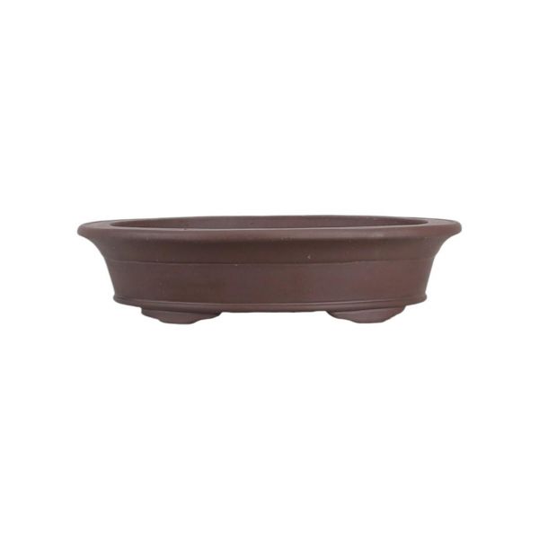 Luso Bonsai Vaso de Bonsai Oval Kasuga 33*27,5*8 cm Sem Esmalte - Yixing - 88785