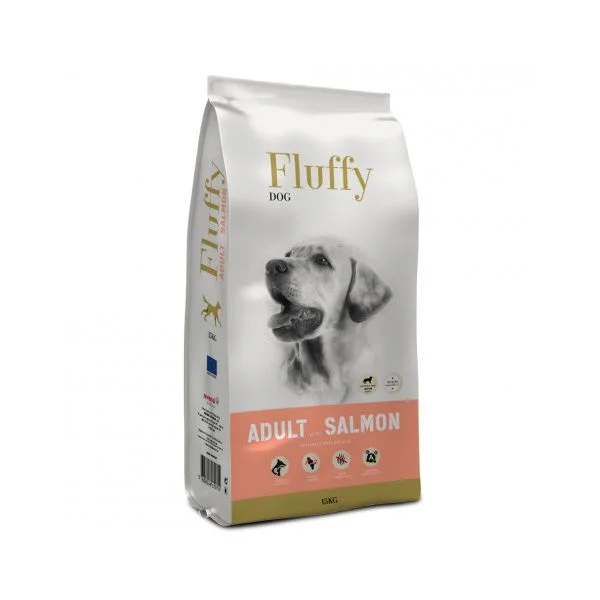 Fluffy Adult Salmão 15Kg
