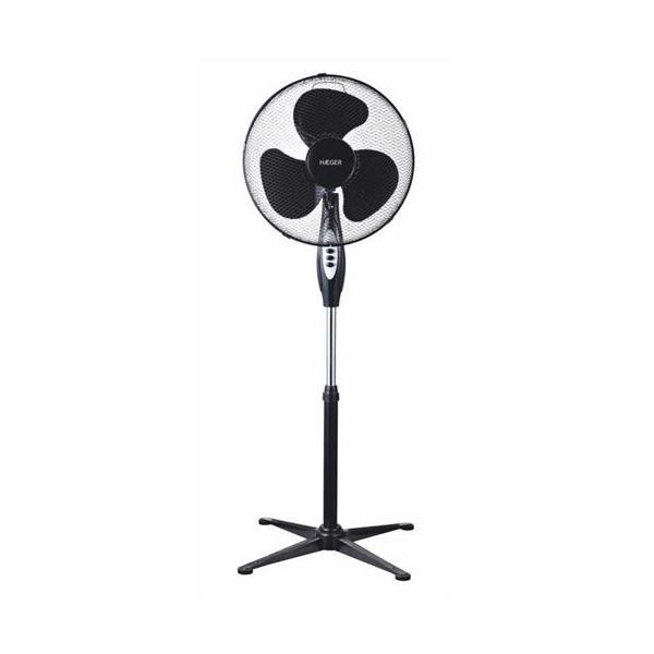 Haeger Ventilador de Pé Cross Wind Black