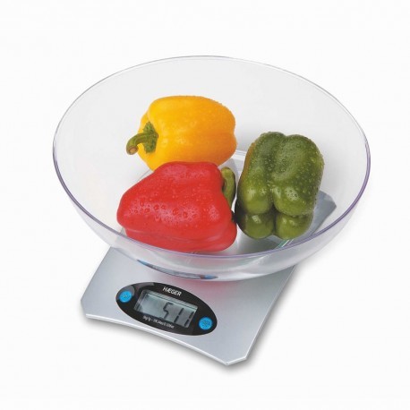 Balança de cozinha com taça HAEGER Santini | 5kg