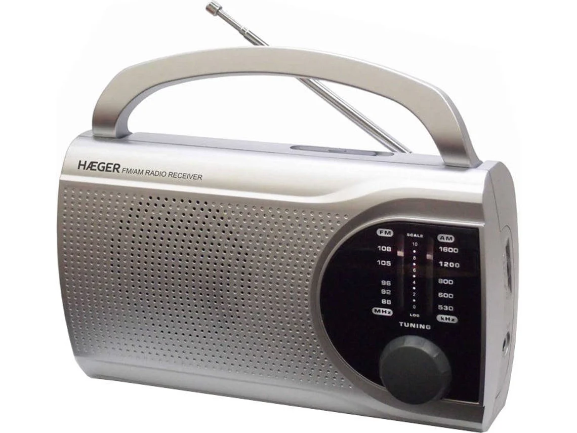 Rádios HAEGER SURROUND | AM/FM, AC/DC, Portátil