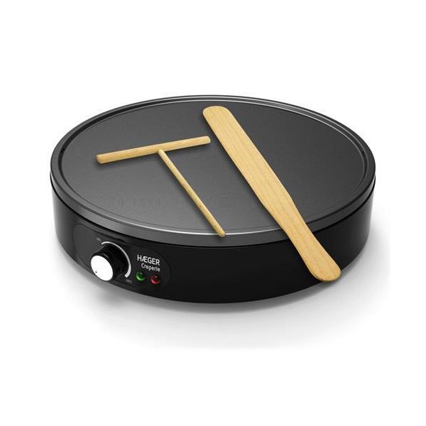 Haeger Maquina de Crepes 1000w 30cm