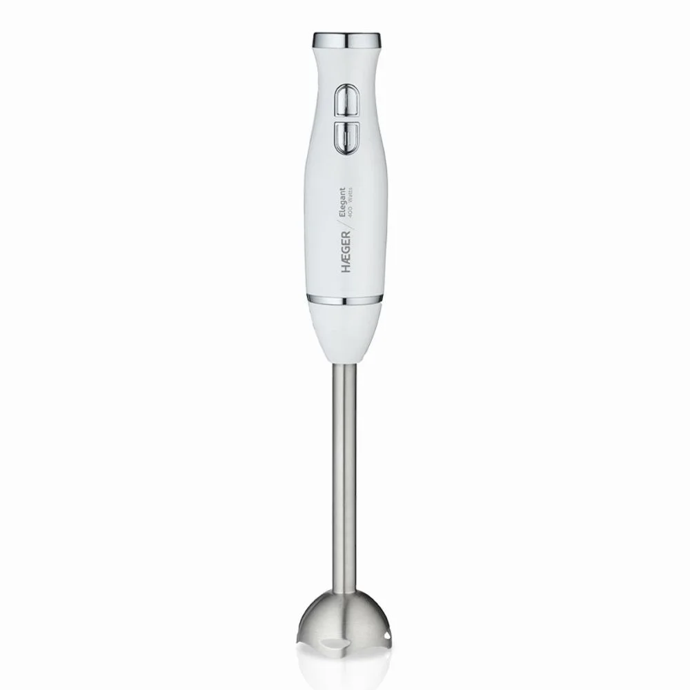 Varinha Mágica HAEGER HB-400 | 400W, Pé Desmontável, Lâmina Aço Inox