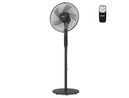 Ventoinha de Pé HAEGER Premium Black | 3 Velocidades, 2 em 1, 45cm