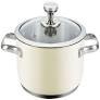Panela De Cozinha Haeger Pastel Pot 16h | Diâmetro 16cm, Inox, Tampa Vidro