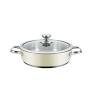 Panela De Cozinha Haeger Pastel Pot 24l - Diâmetro 24 Cm | Inox, Alta Qualidade