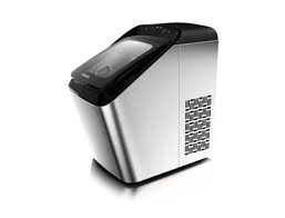 Máquina De Fazer Gelo Haeger Frozen Pro Inox | Semi-profissional, 15 kg/24h