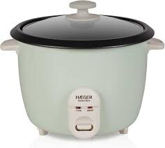 Arrozeira Elétrica Haeger Dream Rice | 1.8L, 700W, Tampa em Vidro Temperado